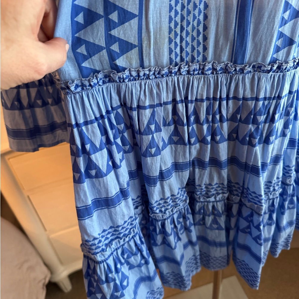 BINDU, Cotton Print Dress, Sz. - Picture 6 of 8